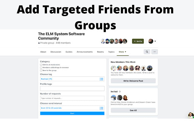 I will generate targeted traffic, leads, sales from facebook messenger