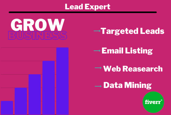 I will generate targeted verified leads on time