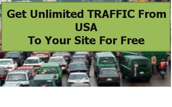 I will get Unlimited Traffic From USA To Your Site For Free