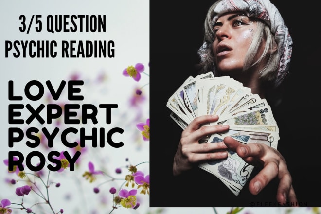 I will give 30 min psychic chat reading special offer
