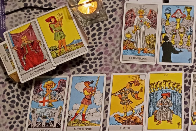 I will give a logical tarot reading as a healing tool, with rider waite tarot