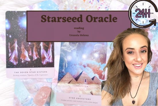 I will give an oracle card reading with advice