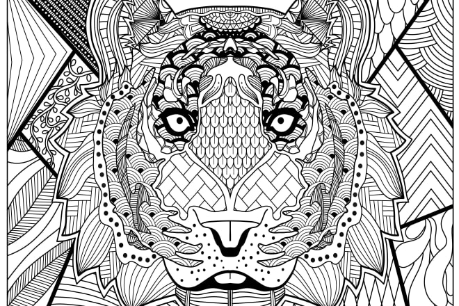 I will give you 20 intricate zentangle coloring page illustrations