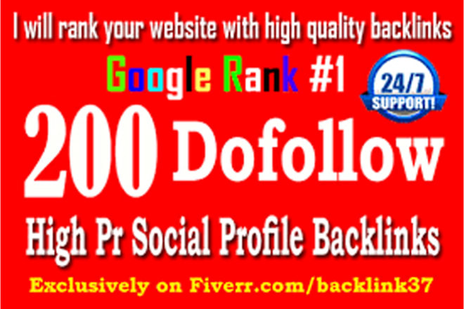 I will give you 50 pr9 high quality dofollow SEO backlinks link building