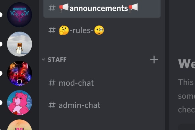 I will give you a clean and complete discord server
