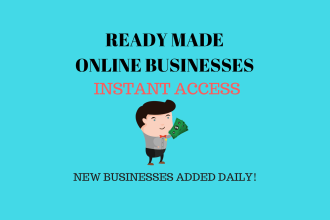 I will give you a ready made online business