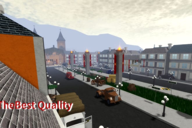 I will give you an amazing roblox city map with scripts