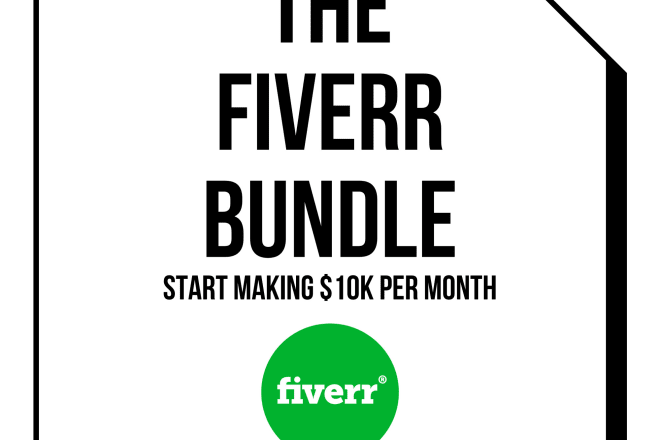 I will give you complete fiverr ebooks bundle to making more money