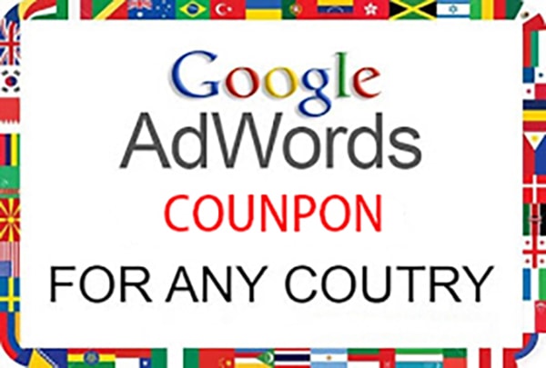 I will give you google adwords copuons for any country