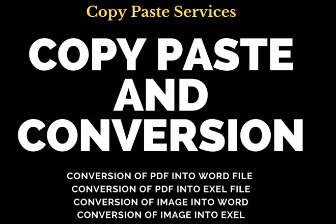 I will give you the service of copy paste and email scraping in very cheapest rate