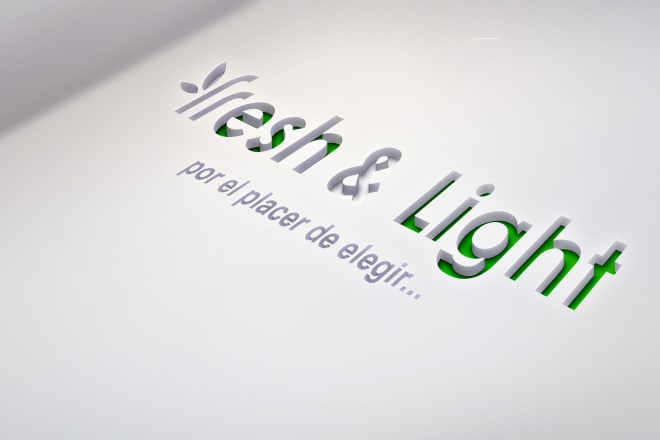 I will give Your Existing Logo a Cutout Realistic Look