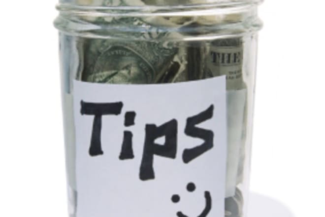 I will gratefully accept a tip