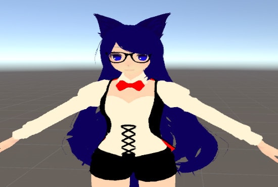 I will help create a vrchat avatar for you