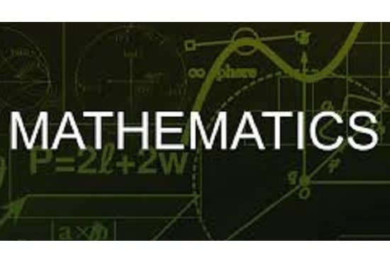 I will help in math problems for both pure and applied mathematics