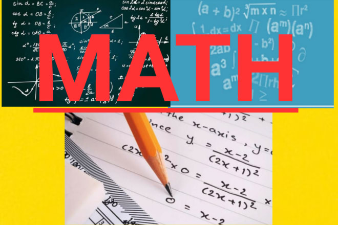 I will help with every task releted to mathematics