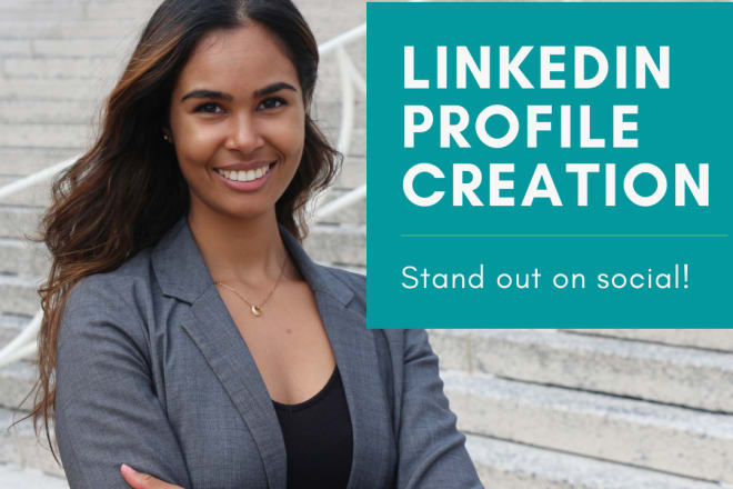 I will help you build your professional linkedin profile