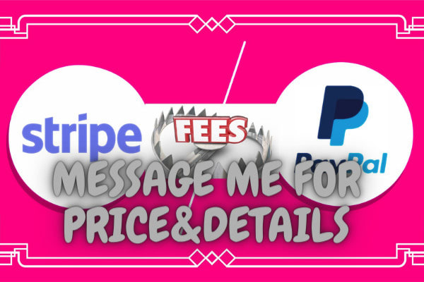 I will help you pay less processing fees than paypal and stripe