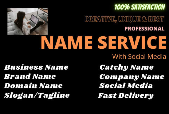 I will help you think of 7 business names, brand names, domain names and company names