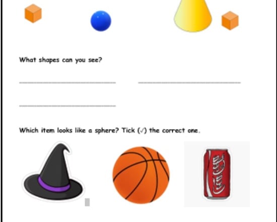 I will help you to create simple math worksheets
