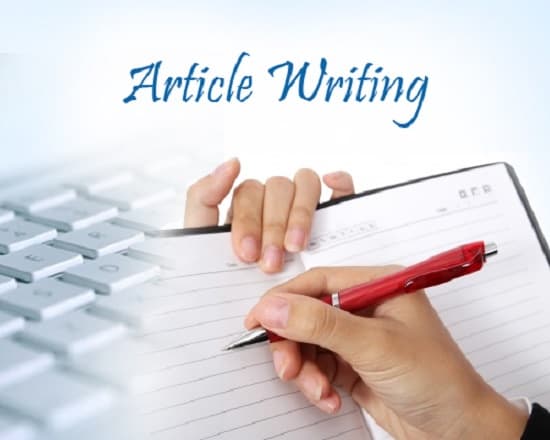 I will hire an experienced article writer