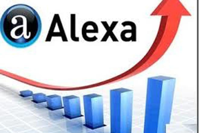 I will improve USA alexa ranking, under 20k by organic website traffic