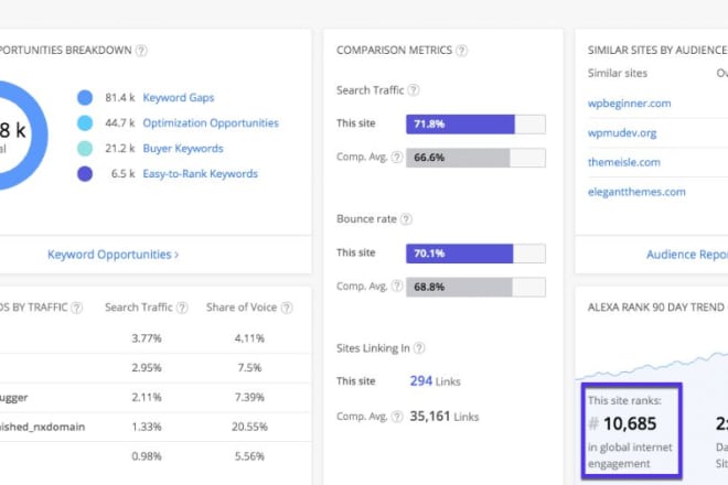 I will increase your USA alexa rank below 20k and global 200k using web traffic