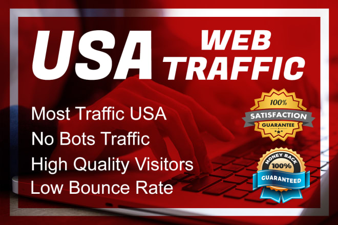 I will increase your website, blog traffic targeted from USA