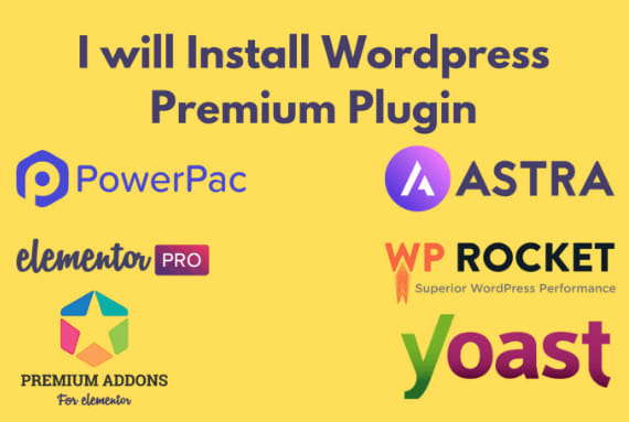 I will install any premium plugin or theme in wordpress