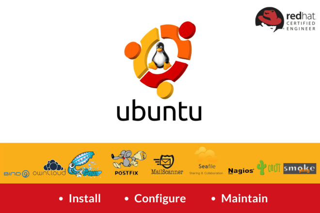 I will install configure and maintain linux ubuntu server and provide support
