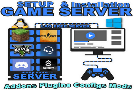 I will install or manage game server in windows or linux
