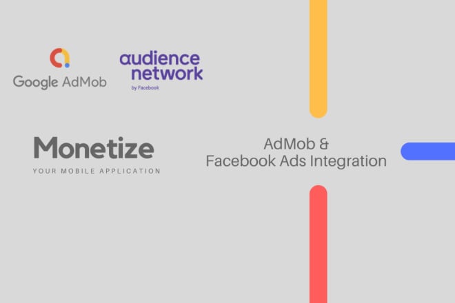 I will integrate admob and facebook ads in your native android app