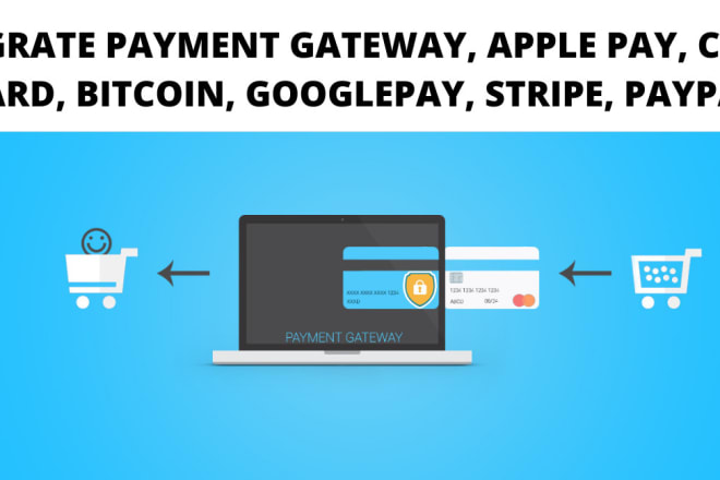 I will integrate exclusive payment gateway, apple pay, bitcoin, stripe, paypal