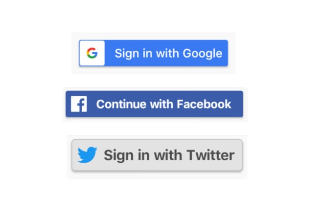 I will integrate gmail, facebook, twitter or any oauth login