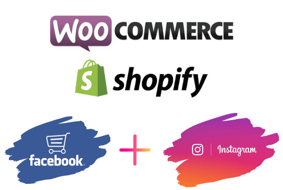 I will integrate shopify, woocommerce to facebook shop and instagram shopping
