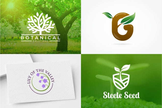 I will logo design for agriculture, farm, environmental, floral, etc