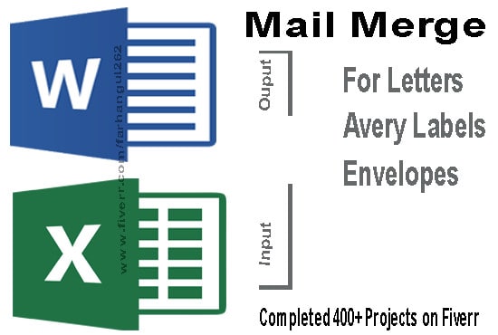 I will mail merge from microsoft excel to microsoft word document