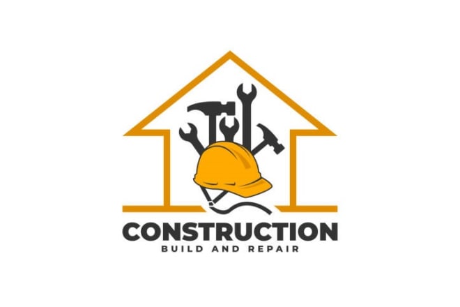 I will make a high quality contractor logo design with creative concept