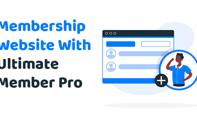 I will make a membership site with ultimate membership pro
