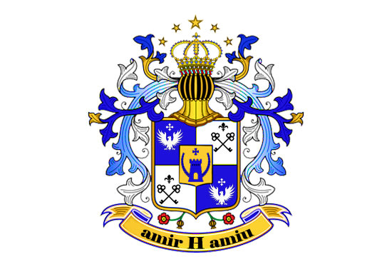 I will make a outstanding regal coat of arms family crest logo design