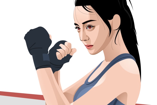 I will make a professional vector from your best photos