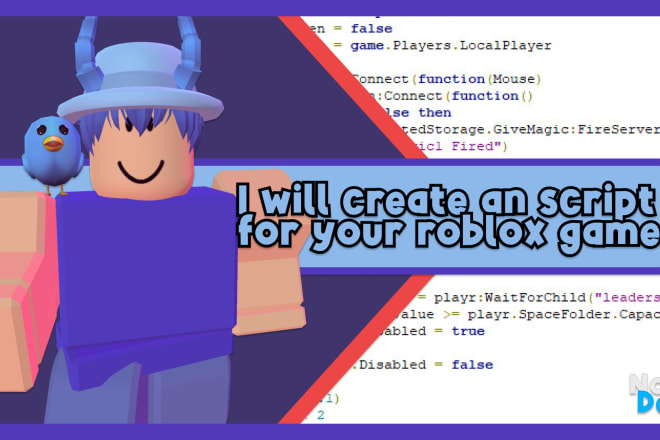 I will make a script for your roblox game in lua