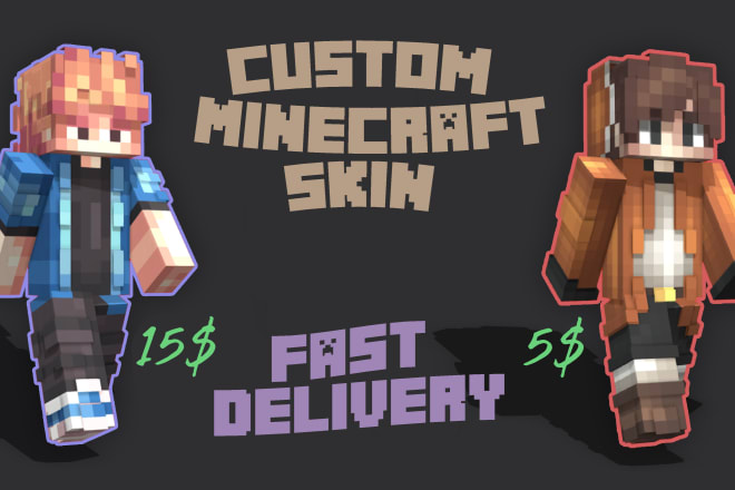 I will make best custom high quality minecraft skin