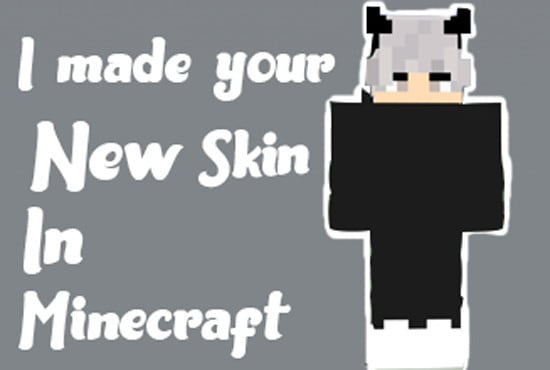 I will make best custom minecraft skin