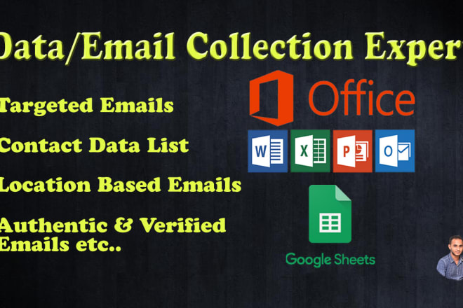 I will make email phone list directory neatly