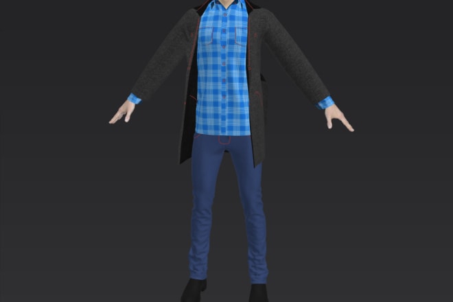 I will make game ready 3d character and bg with rig