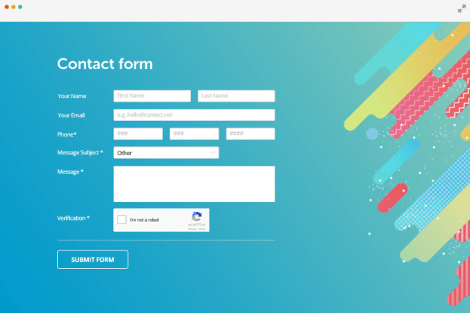 I will make login, registration and survey forms with email script