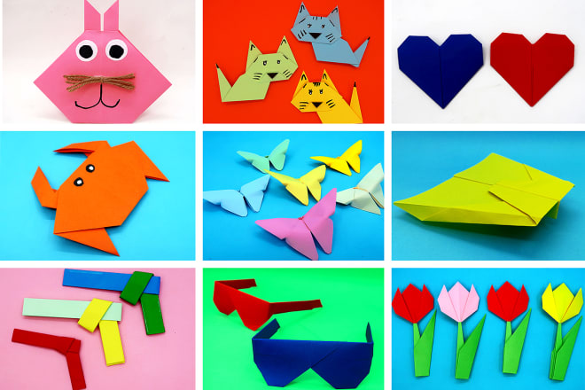 I will make origami paper craft videos for youtube and other sites