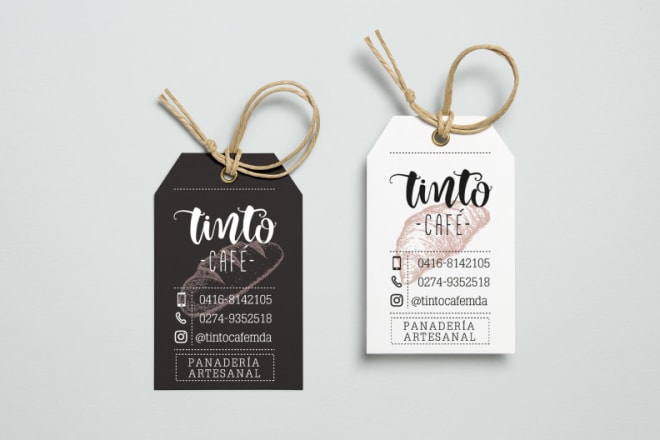 I will make professional product tags and labels