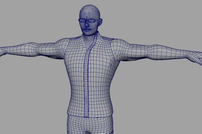 I will make proper topology of your characters for animation