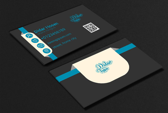I will make unique professional business card template design for you
